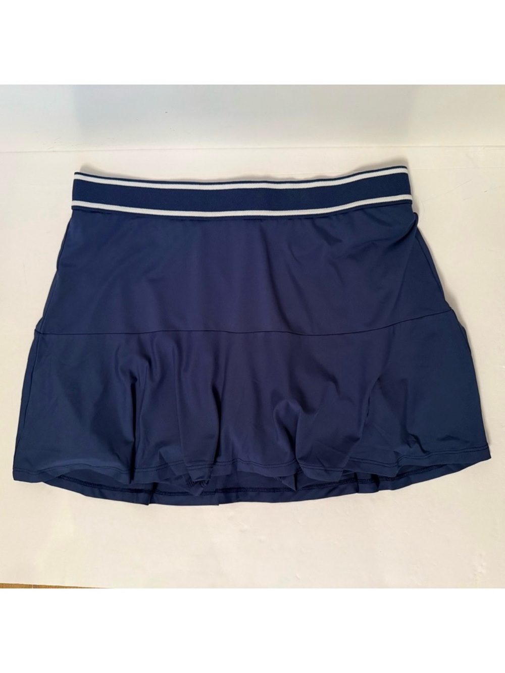 PETER MILLAR SKORT SHORTS BLUE WHITE UPF 50+ SIZE M ACTIVE